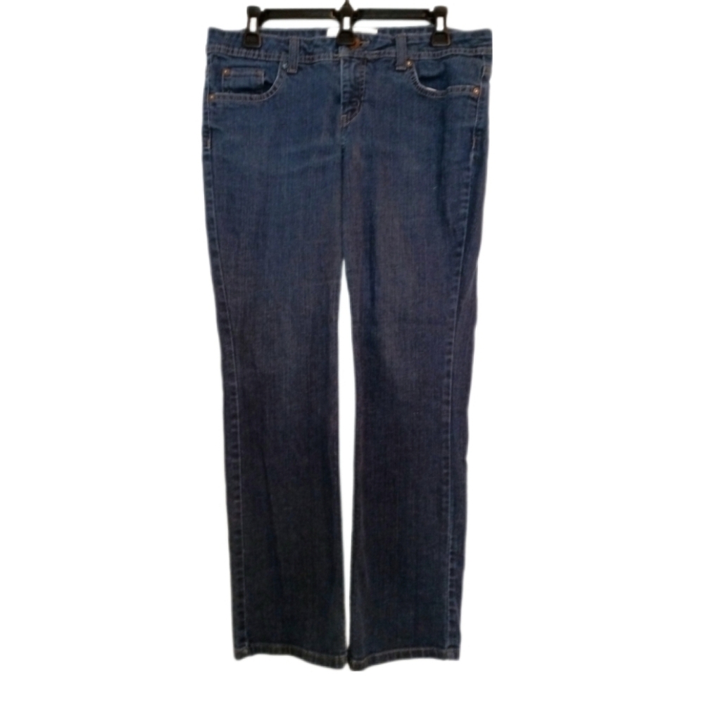 Faded Glory Women's Classic Straight Leg Stretch Jeans Size 10P